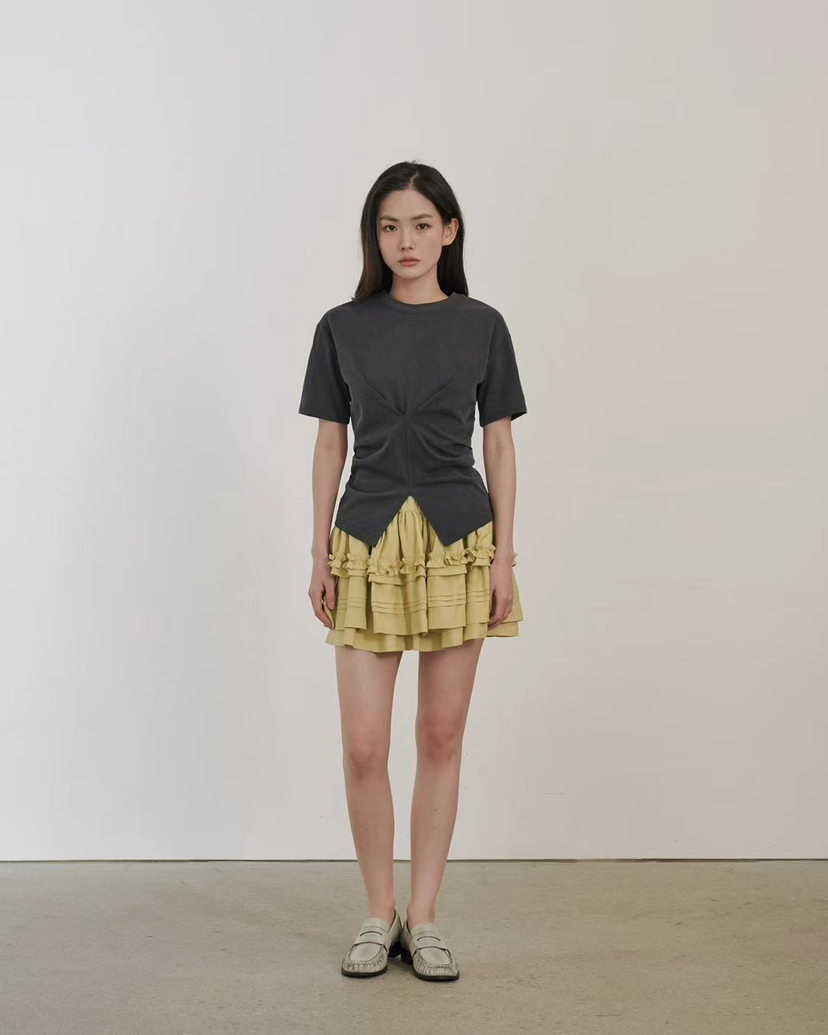 STAGE東大門代購女裝新款推薦真品人氣熱賣時尚休閑26春夏短裙STAGE短裙