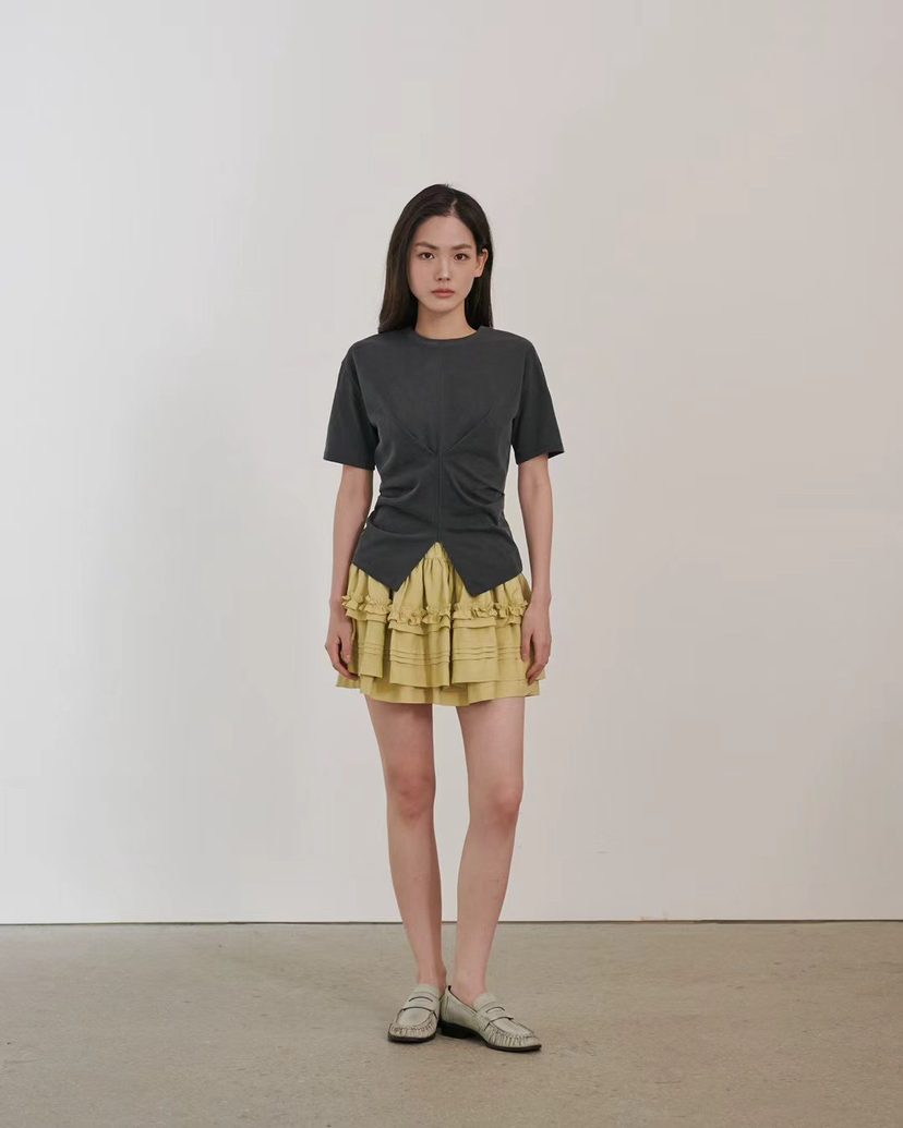 STAGE東大門代購女裝新款推薦真品人氣熱賣時尚休閑26春夏短裙STAGE短裙