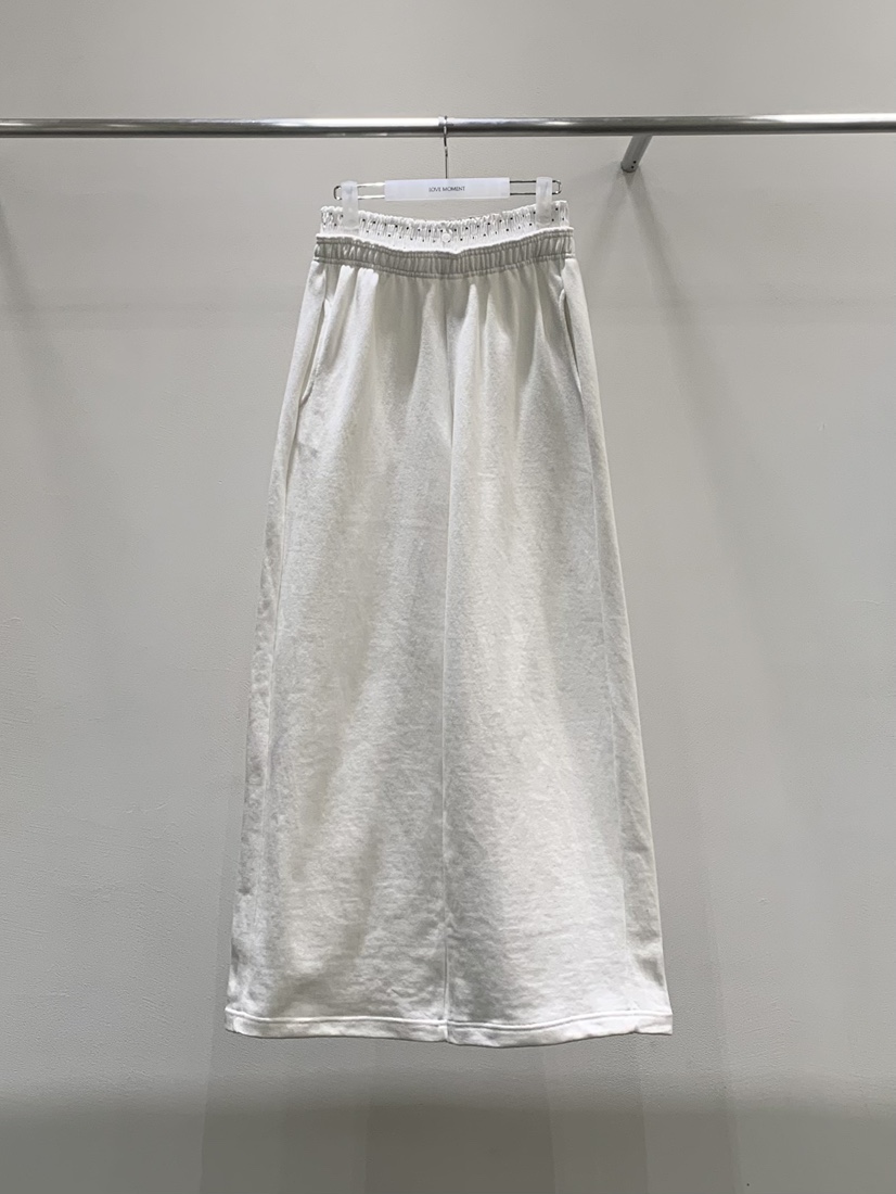 LOVE MOMENT韓國代購女裝新品真品推薦休閑休閑褲粗花呢LOVE MOMENT休閑褲圖色2