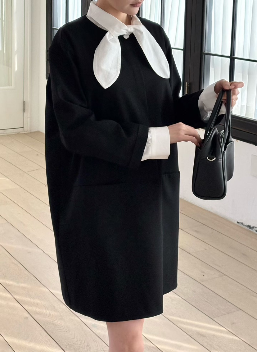 BINUS東大門代購女裝新款26春夏熱賣職業人氣推薦休閑連衣裙BINUS連衣裙