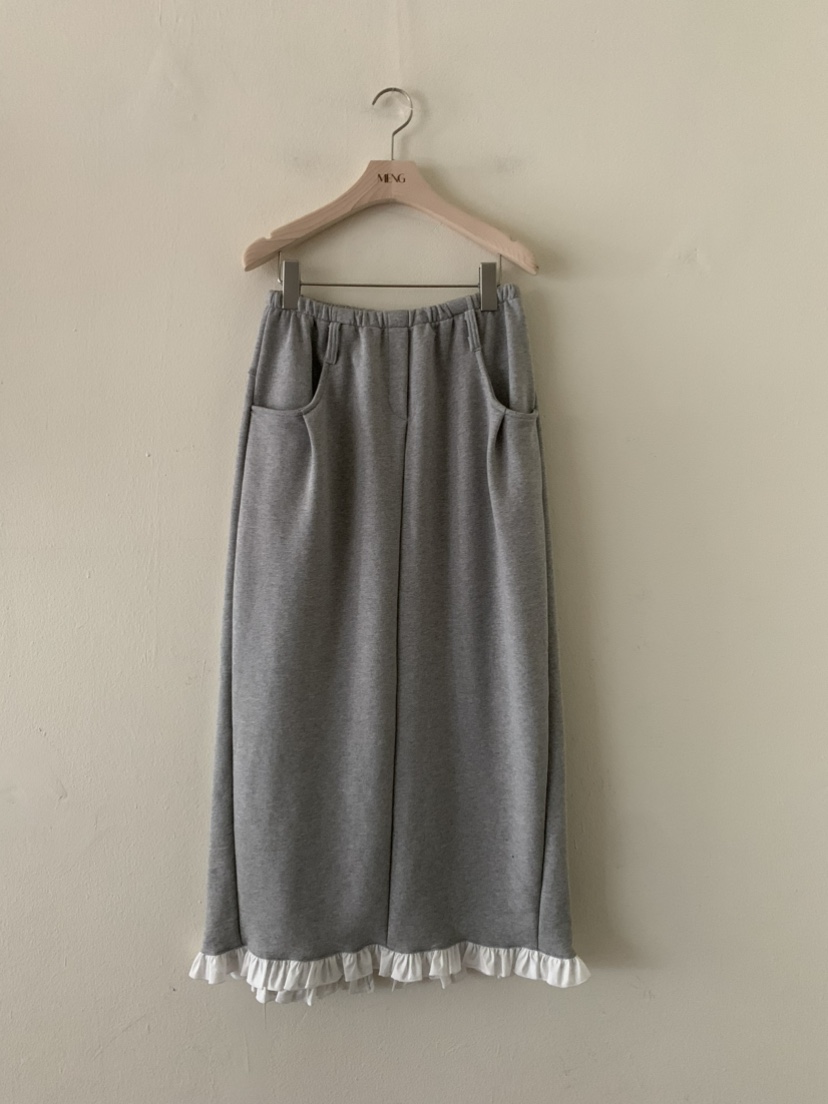 MENG東大門直郵女裝新款熱賣26春夏職業真品時尚休閑長裙MENG長裙圖色1