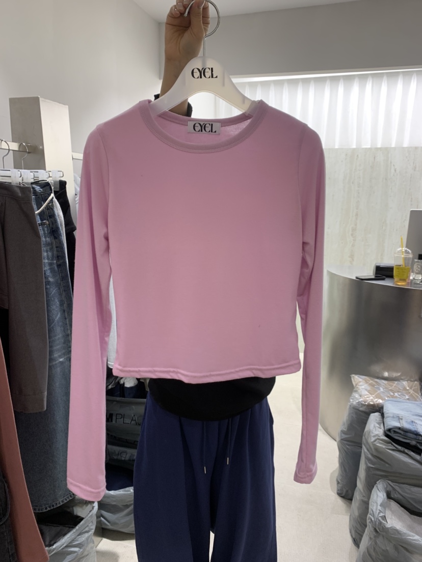EYEL東大門直郵女士新款職業推薦人氣休閑26春夏時尚長袖T恤EYEL長袖T恤圖色3