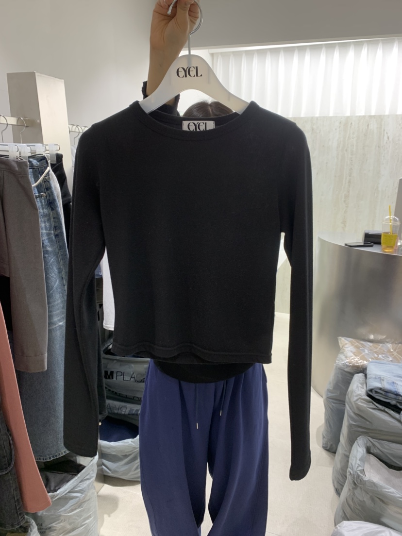 EYEL東大門直郵女士新款職業推薦人氣休閑26春夏時尚長袖T恤EYEL長袖T恤圖色6