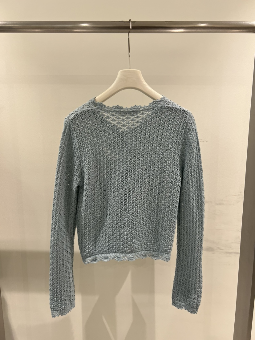 MENTOR韓國直郵女士新品真品熱賣時尚職業針織衫鉤針編織MENTOR針織衫