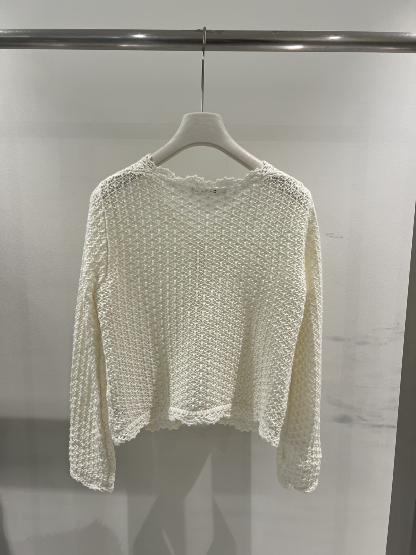 MENTOR韓國直郵女士新品真品熱賣時尚職業針織衫鉤針編織MENTOR針織衫