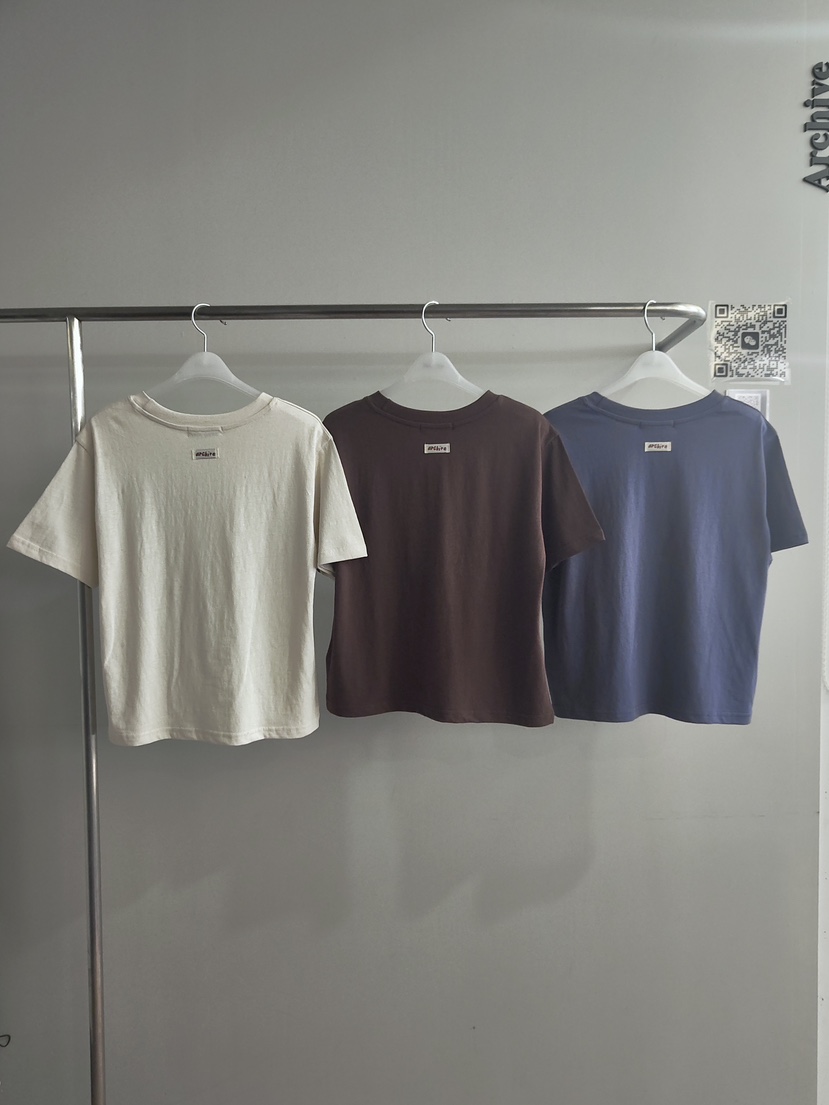ARCHIVE-P韓國代購女裝新品26春夏休閑人氣熱賣真品推薦T恤ARCHIVE-PT恤