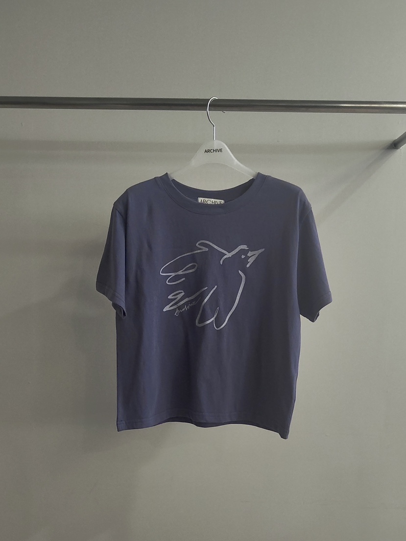 ARCHIVE-P韓國代購女裝新品26春夏休閑人氣熱賣真品推薦T恤ARCHIVE-PT恤圖色3