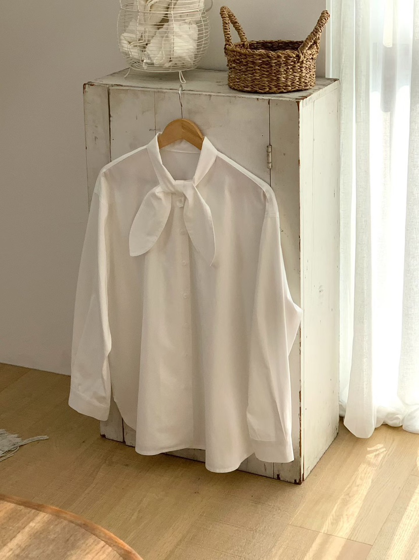 BINUS韓國直郵女裝新款人氣時尚休閑26春夏真品襯衫蕾絲衫BINUS襯衫/蕾絲衫