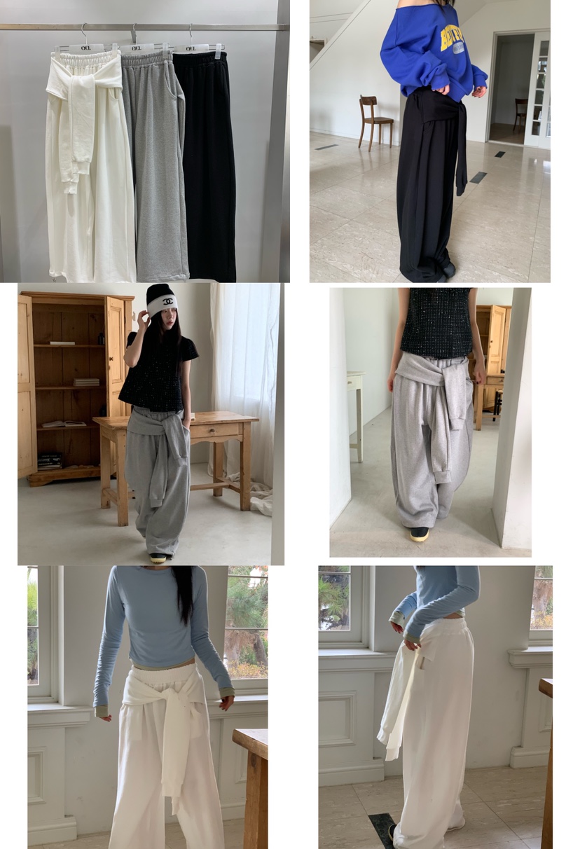 EYEL韓國直郵女士新款人氣職業26春夏真品休閑推薦休閑褲EYEL休閑褲