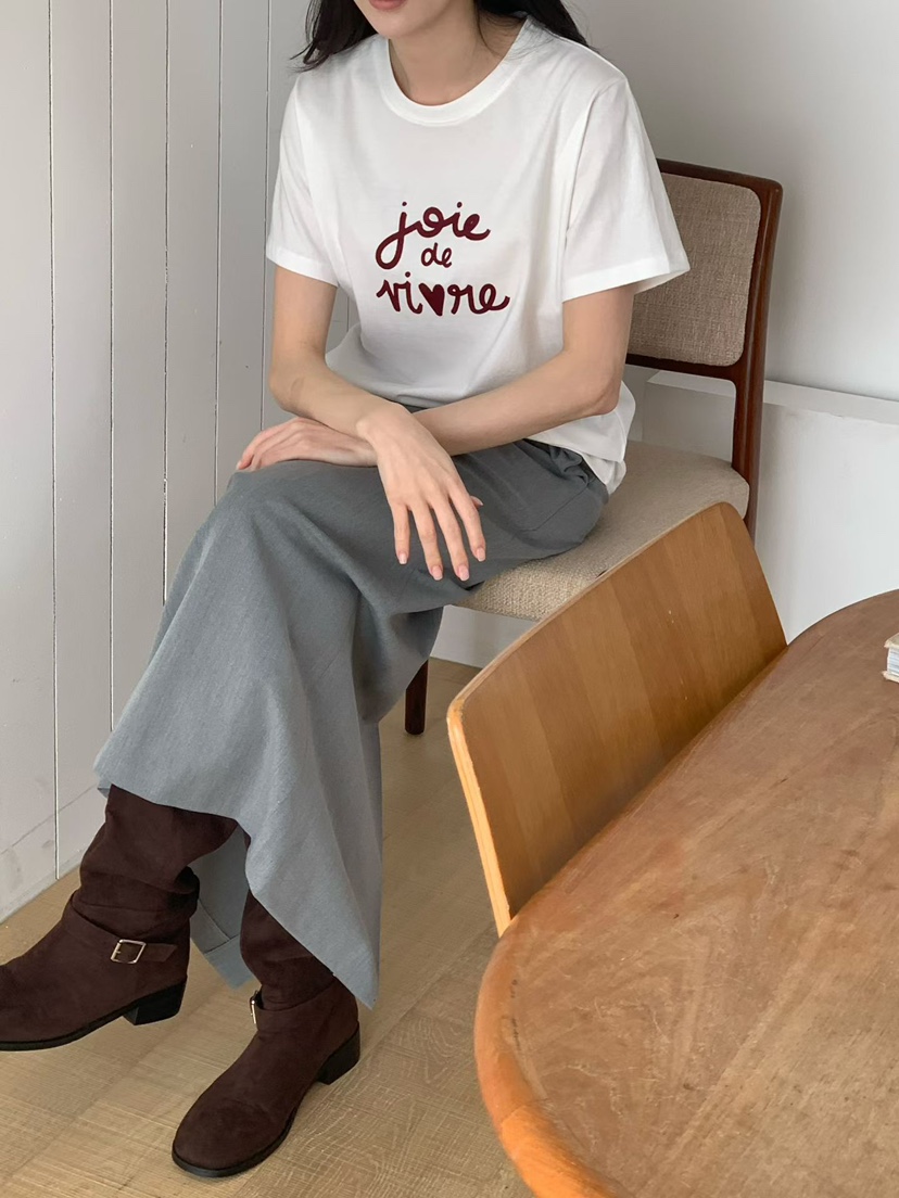 BINUS東大門代購女士新品時尚休閑人氣職業熱賣26春夏T恤BINUST恤