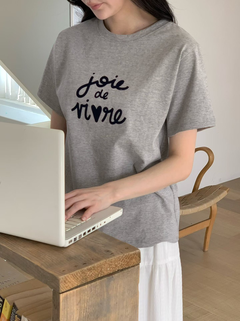 BINUS東大門代購女士新品時尚休閑人氣職業熱賣26春夏T恤BINUST恤