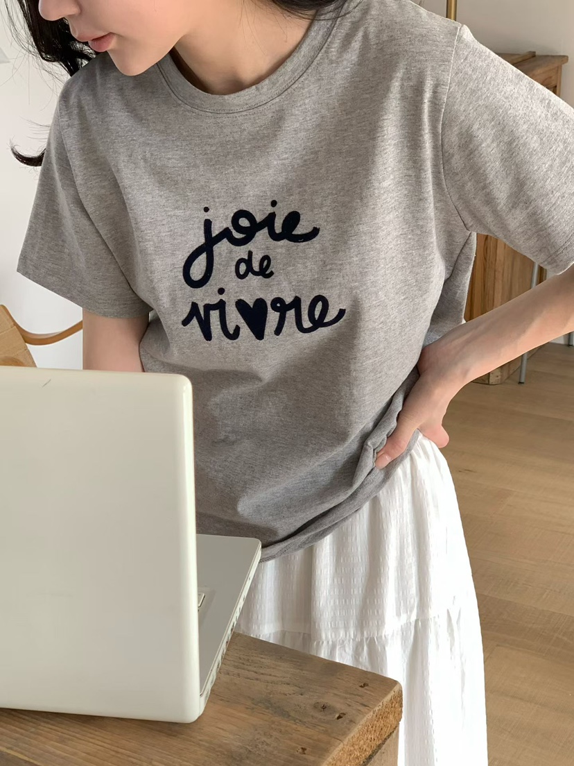 BINUS東大門代購女士新品時尚休閑人氣職業熱賣26春夏T恤BINUST恤