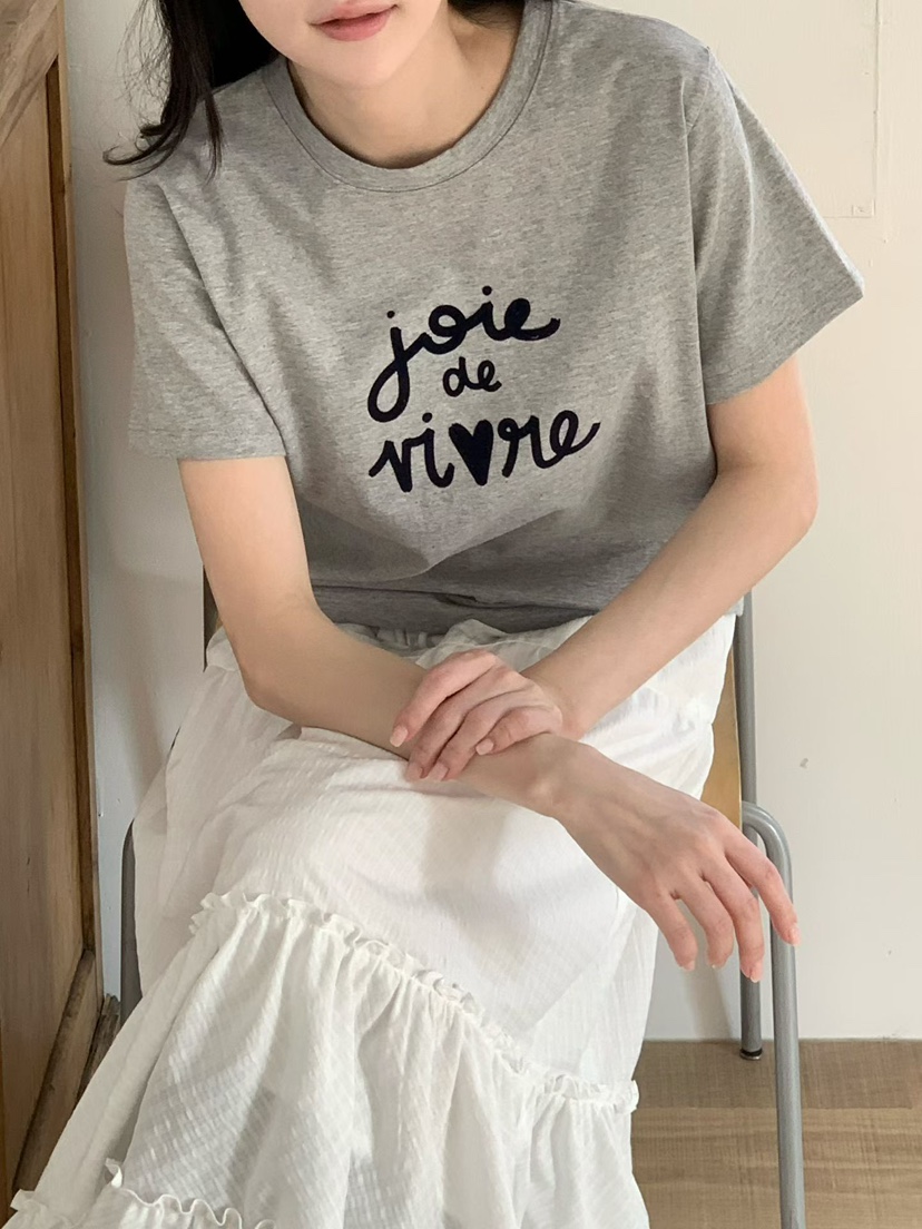 BINUS東大門代購女士新品時尚休閑人氣職業熱賣26春夏T恤BINUST恤