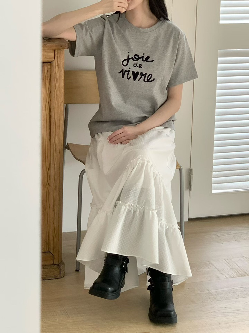 BINUS東大門代購女士新品時尚休閑人氣職業熱賣26春夏T恤BINUST恤