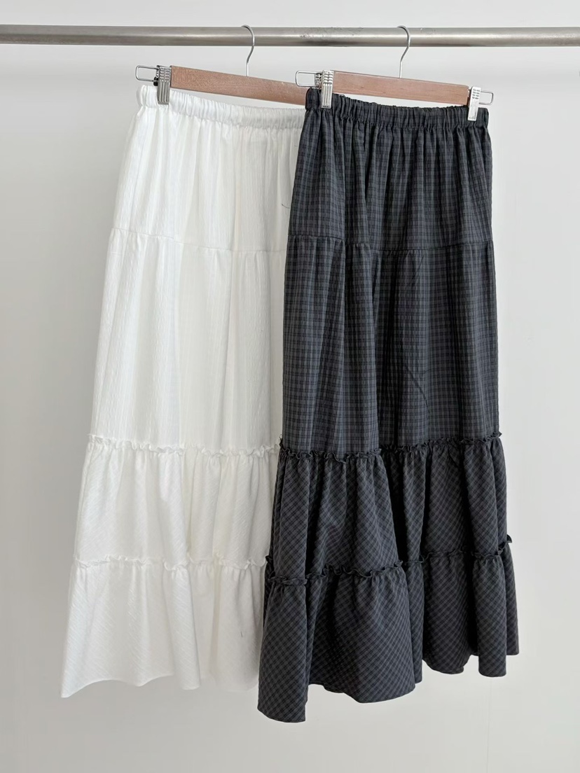 BINUS東大門實拍女裝新款推薦時尚職業休閑26春夏人氣長裙BINUS長裙