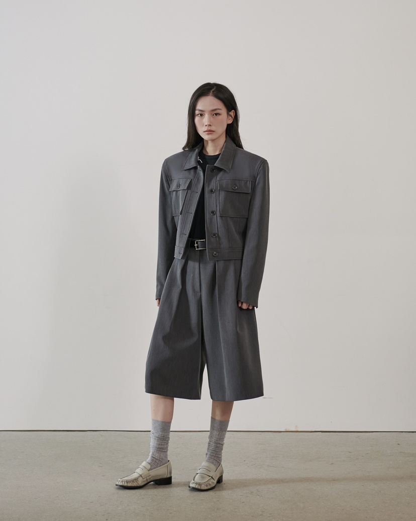 STAGE韓國代購女士新款熱賣人氣推薦真品職業時尚26春夏短褲STAGE短褲