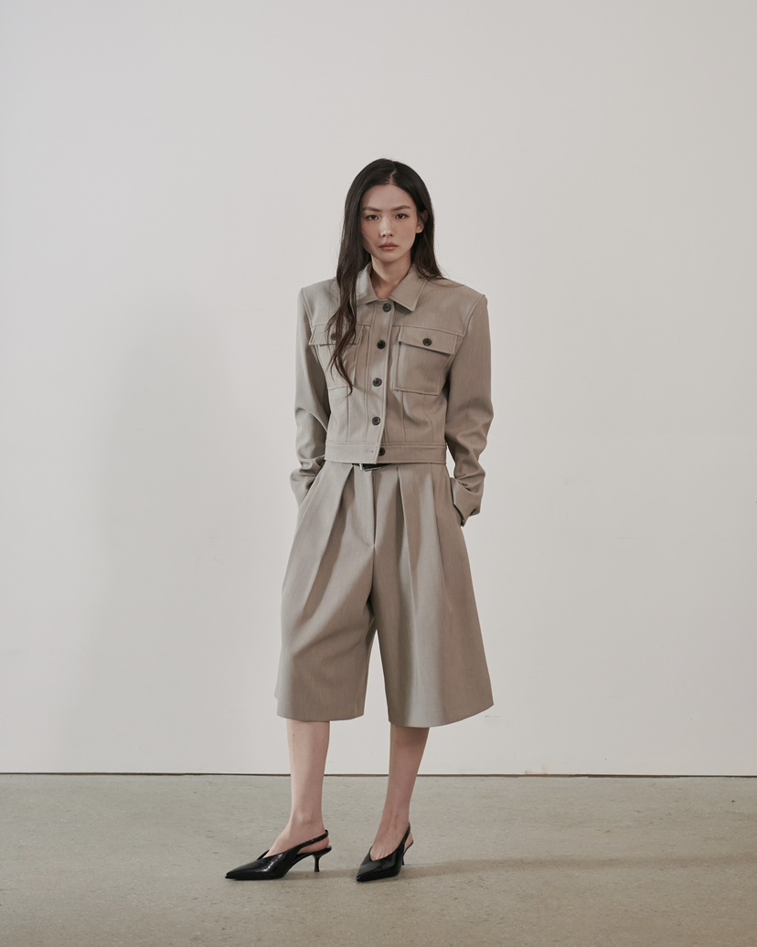 STAGE韓國代購女士新款熱賣人氣推薦真品職業時尚26春夏短褲STAGE短褲