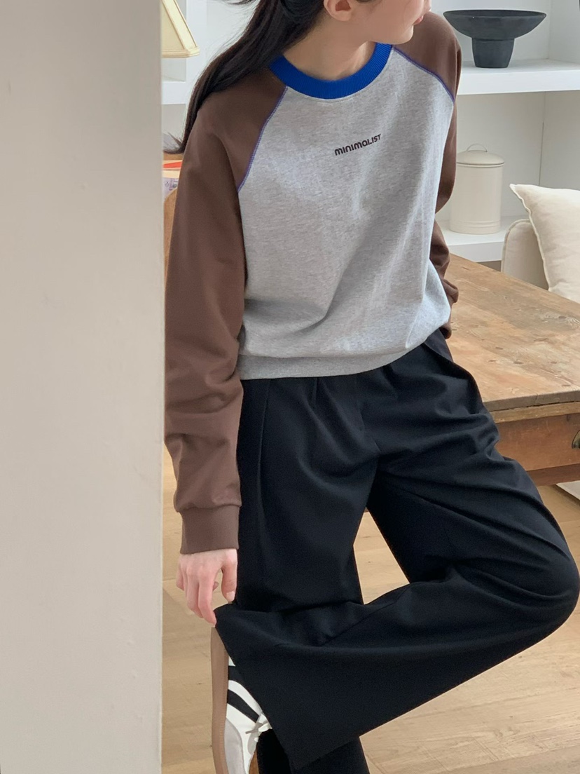 BINUS韓國代購女士新款休閑推薦真品人氣時尚職業熱賣衛衣BINUS衛衣