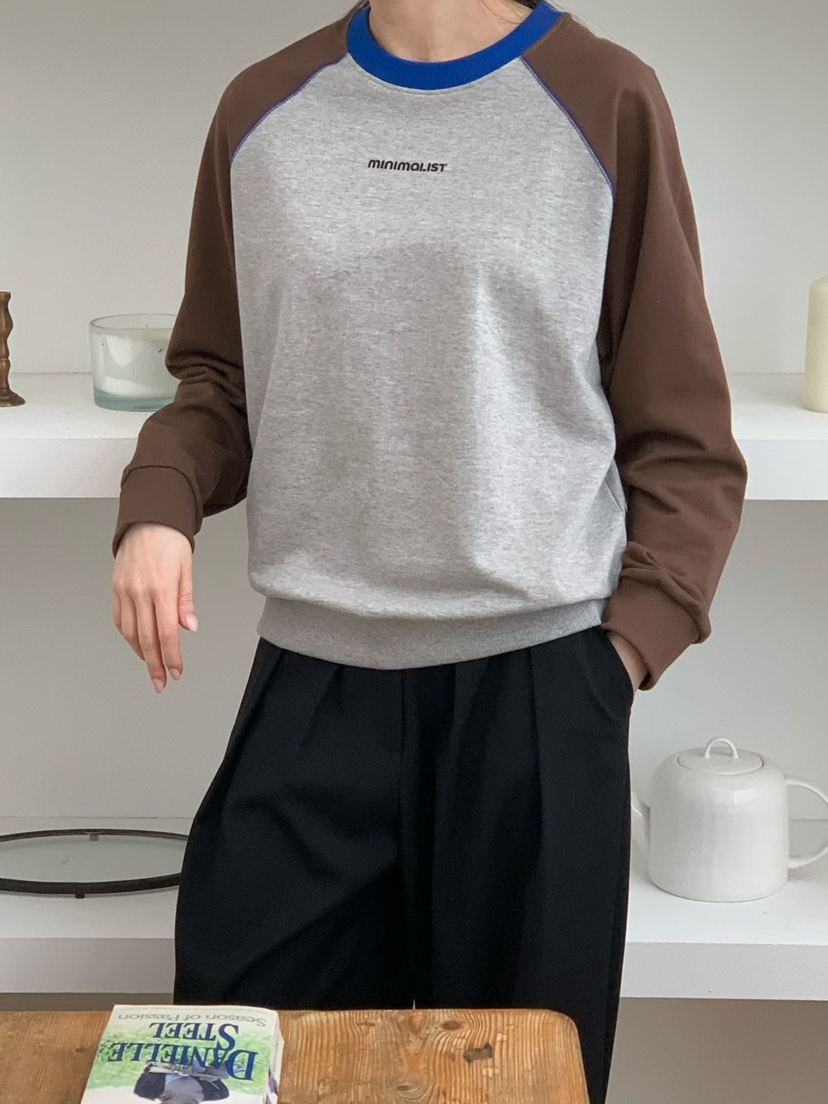 BINUS韓國代購女士新款休閑推薦真品人氣時尚職業熱賣衛衣BINUS衛衣