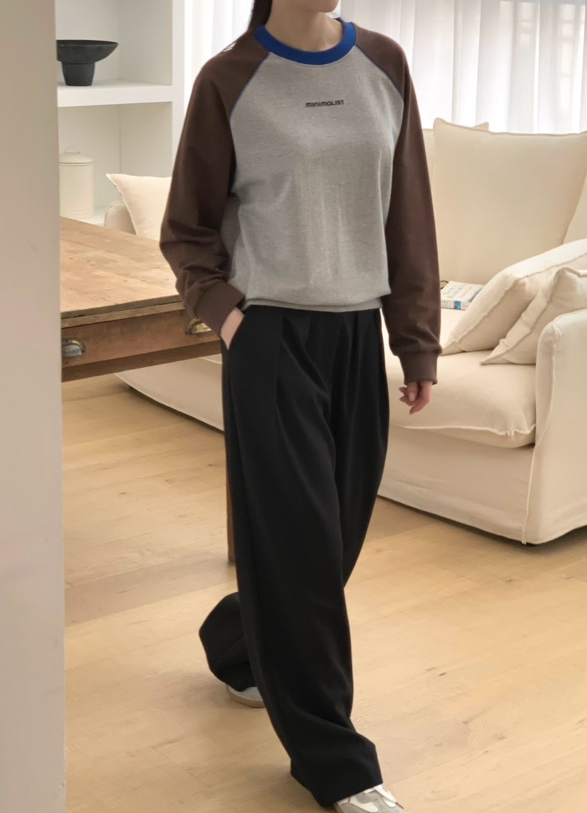 BINUS韓國代購女士新款休閑推薦真品人氣時尚職業熱賣衛衣BINUS衛衣