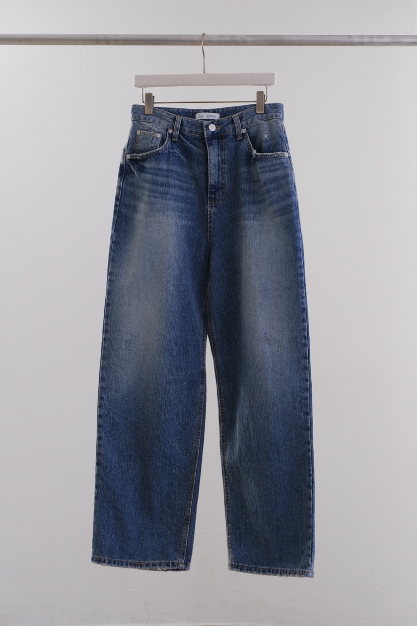 SORBET/FLAT WHITE韓國代購女士新品推薦時尚職業牛仔褲SORBET/FLAT WHITE牛仔褲