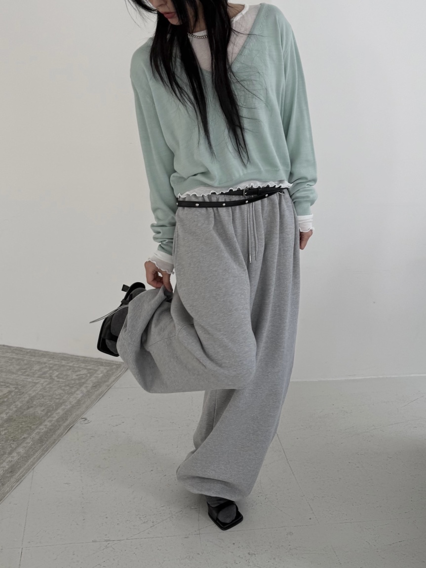 TAUPE韓國代購女裝新款時尚真品推薦26春夏人氣針織衫V領TAUPE針織衫