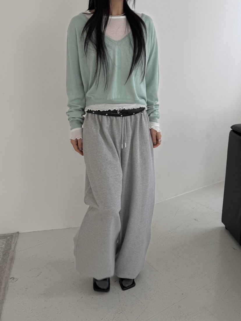 TAUPE韓國代購女裝新款時尚真品推薦26春夏人氣針織衫V領TAUPE針織衫