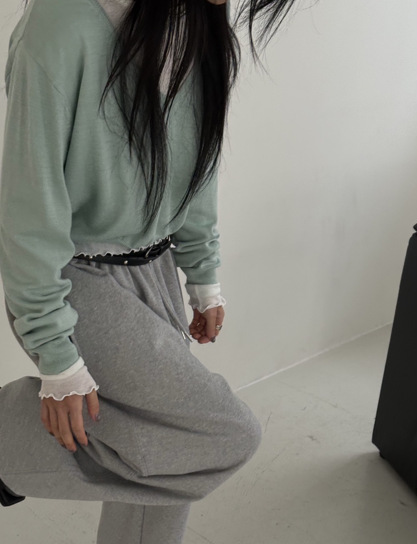 TAUPE韓國代購女裝新款時尚真品推薦26春夏人氣針織衫V領TAUPE針織衫