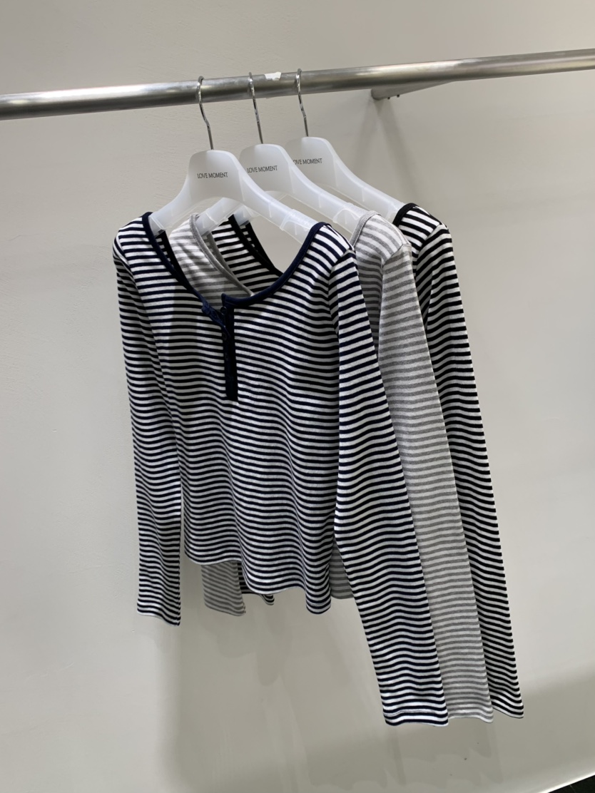 LOVE MOMENT東大門實拍女士新品熱賣真品職業休閑長袖T恤LOVE MOMENT長袖T恤