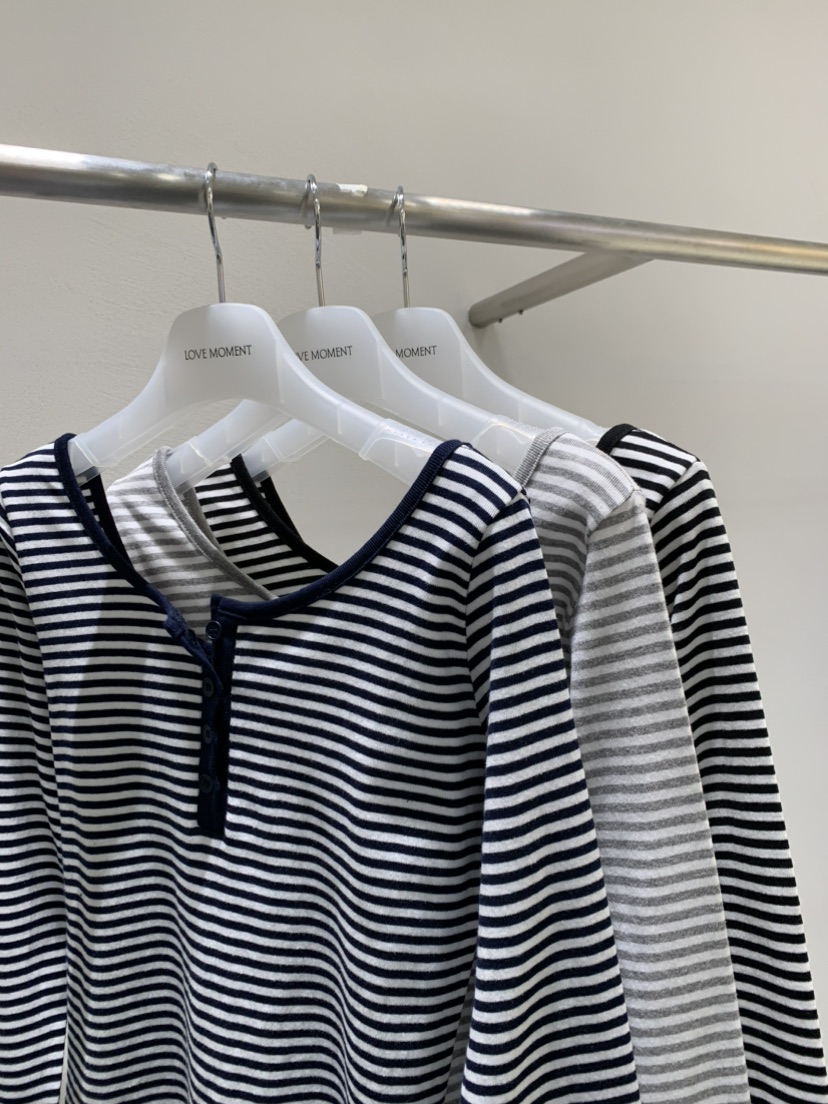 LOVE MOMENT東大門實拍女士新品熱賣真品職業休閑長袖T恤LOVE MOMENT長袖T恤