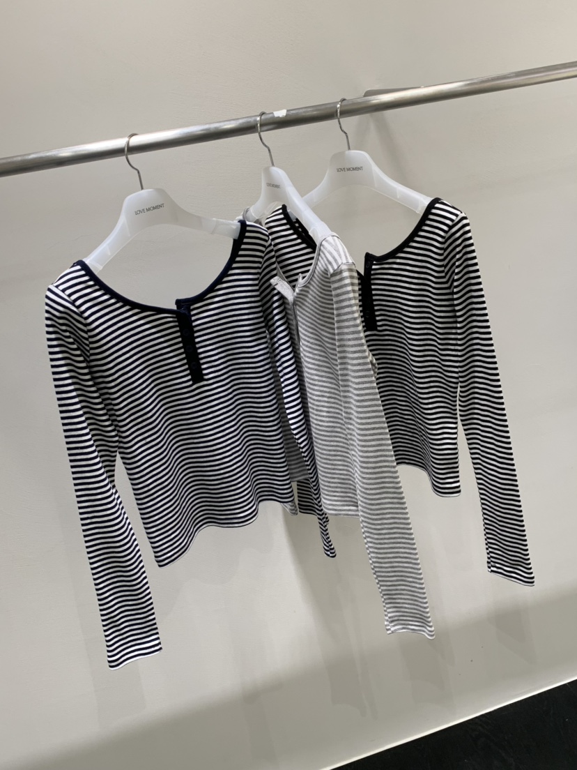 LOVE MOMENT東大門實拍女士新品熱賣真品職業休閑長袖T恤LOVE MOMENT長袖T恤