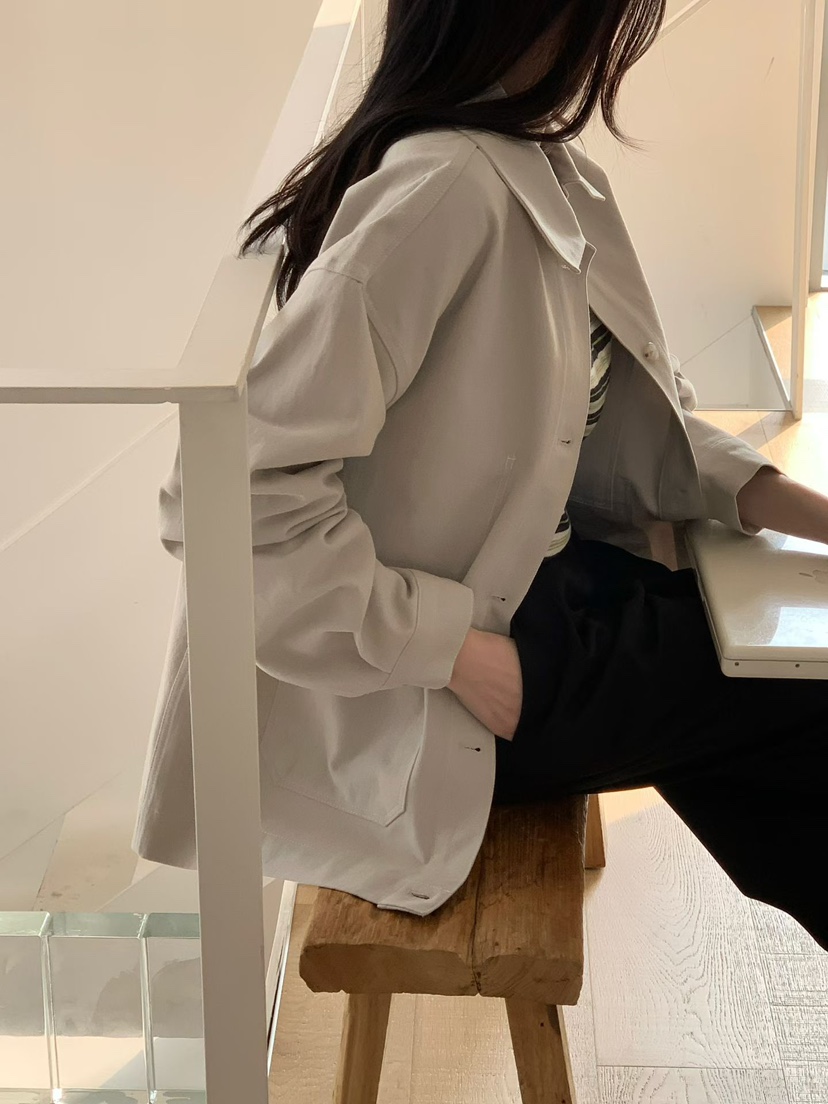 BINUS東大門代購女裝新品26春夏職業時尚真品熱賣休閑夾克BINUS夾克