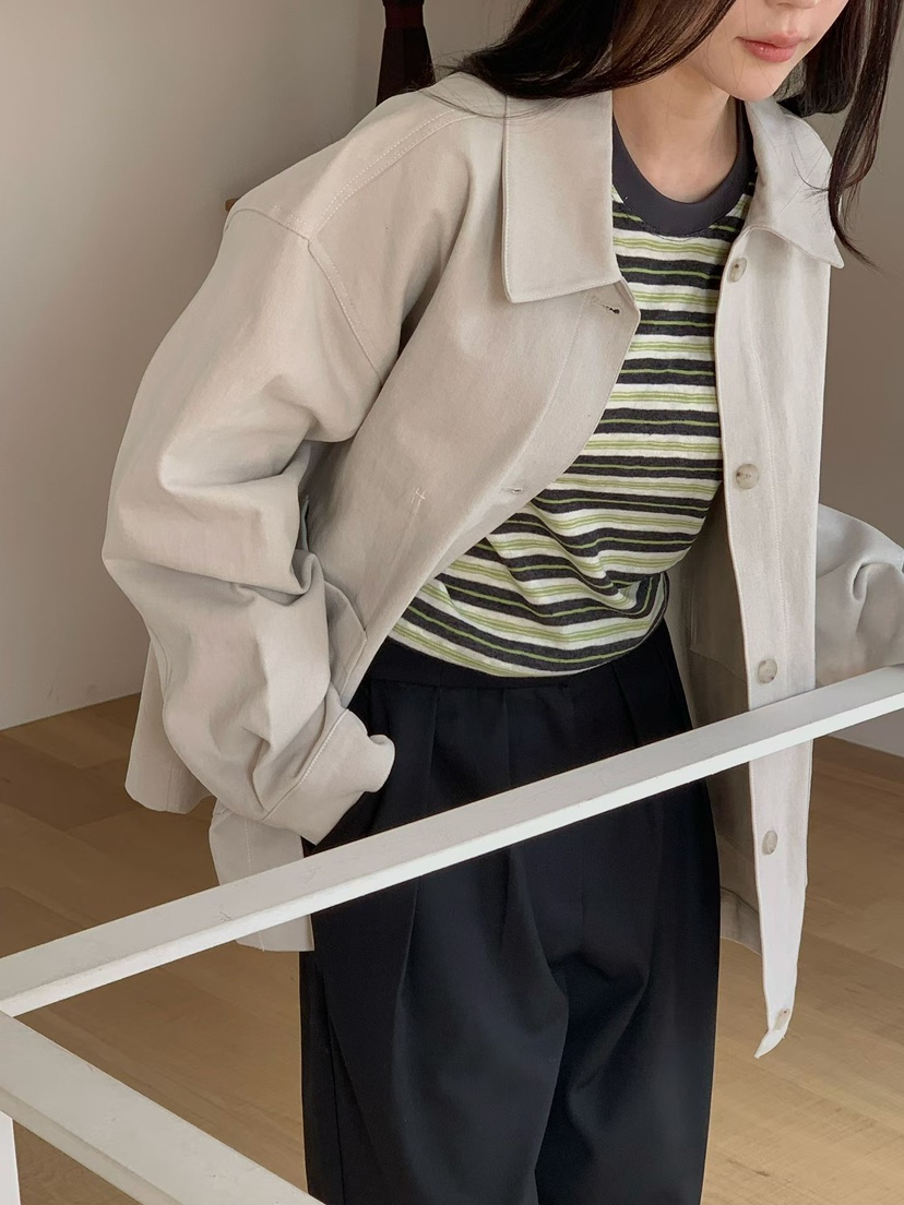 BINUS東大門代購女裝新品26春夏職業時尚真品熱賣休閑夾克BINUS夾克