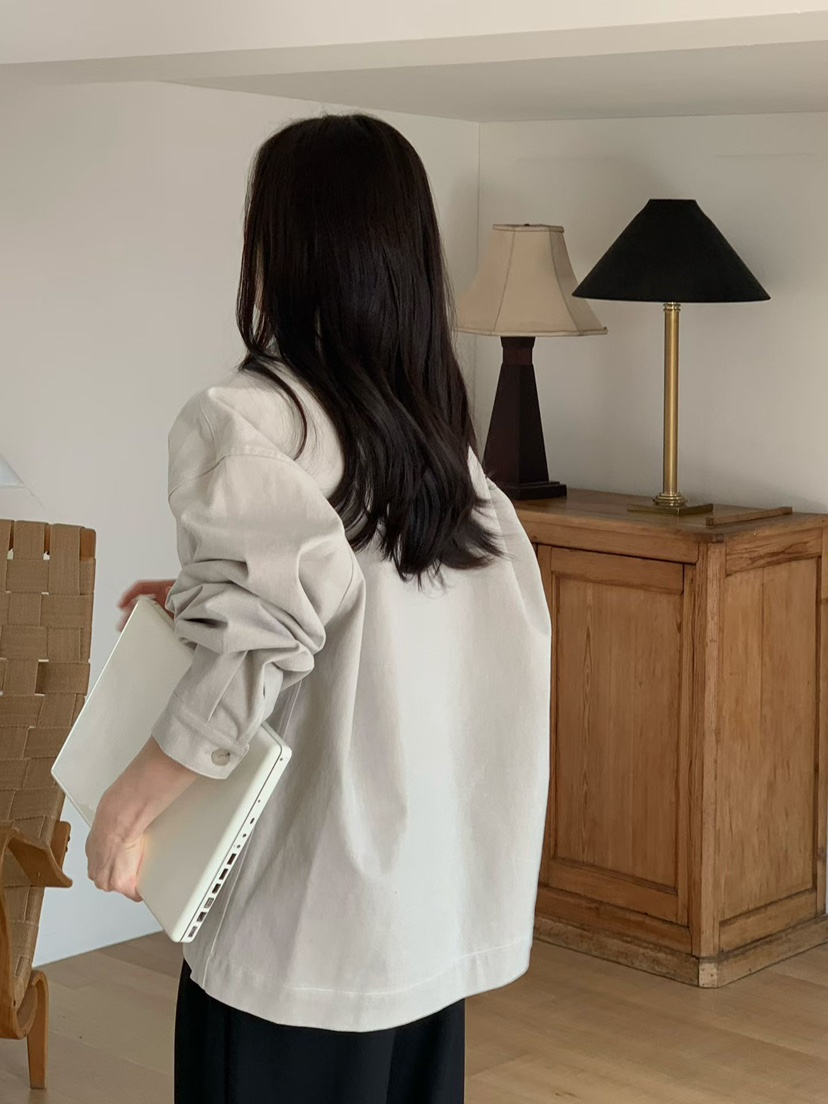 BINUS東大門代購女裝新品26春夏職業時尚真品熱賣休閑夾克BINUS夾克