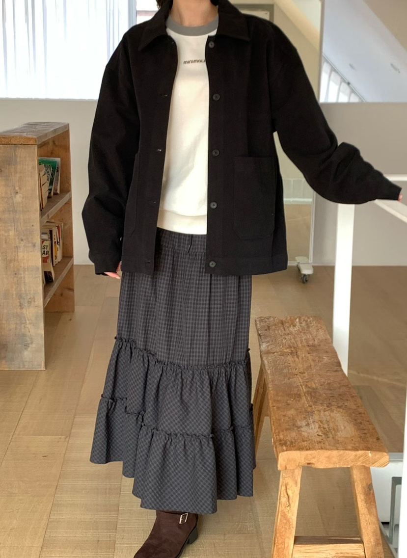 BINUS東大門代購女裝新品26春夏職業時尚真品熱賣休閑夾克BINUS夾克