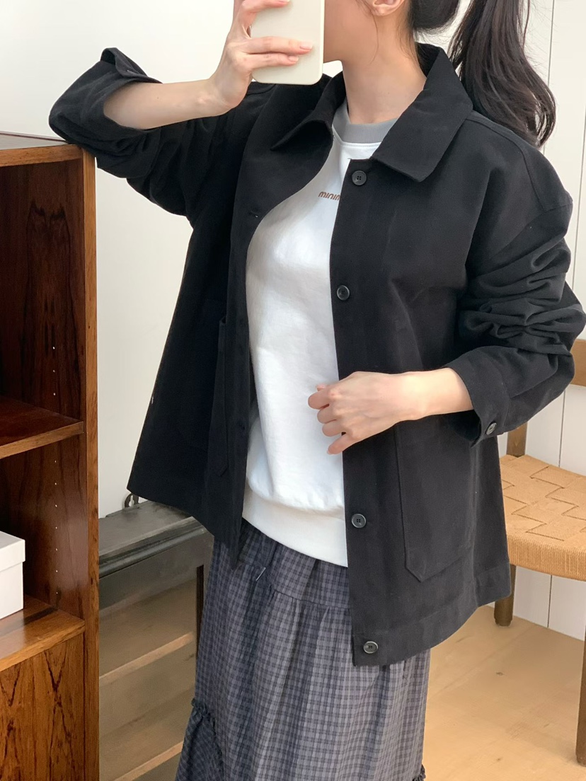 BINUS東大門代購女裝新品26春夏職業時尚真品熱賣休閑夾克BINUS夾克