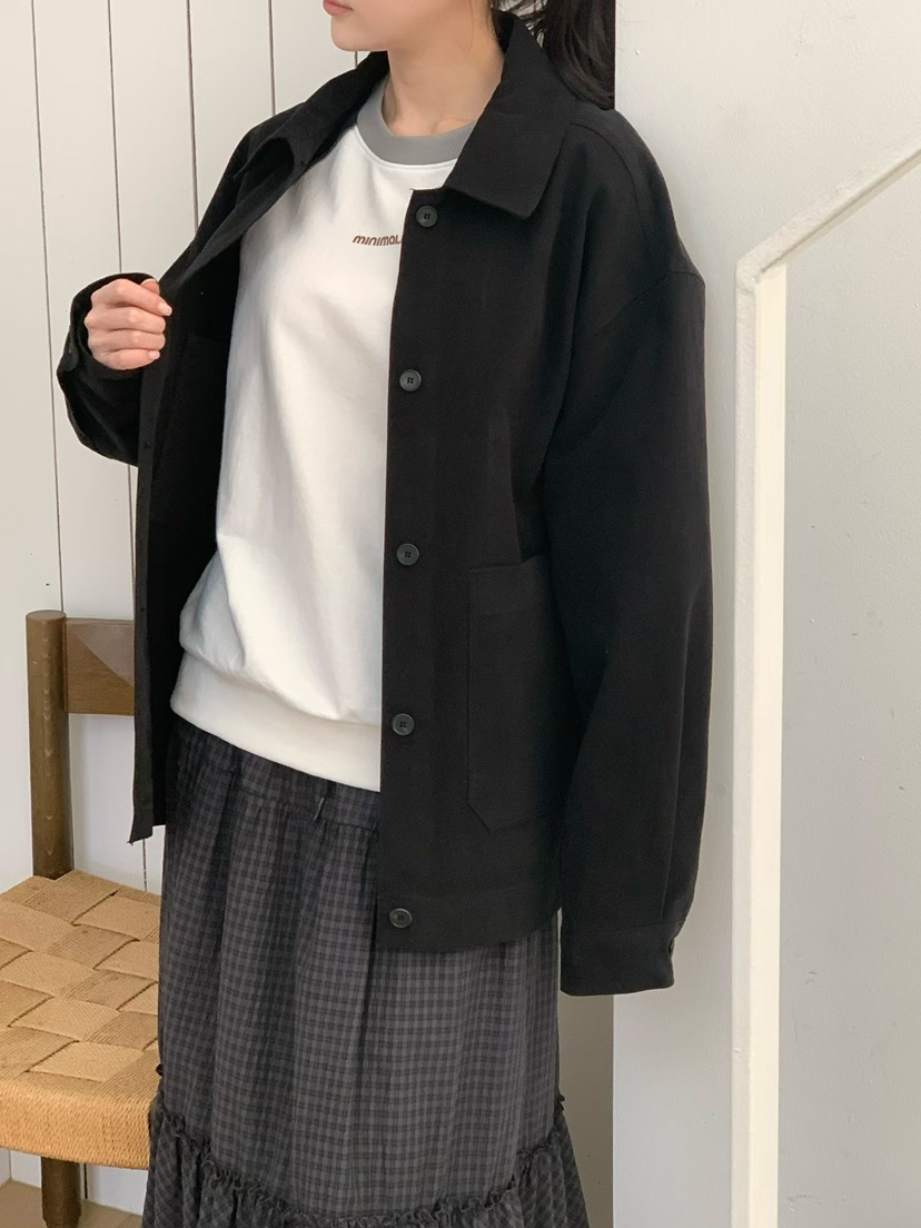 BINUS東大門代購女裝新品26春夏職業時尚真品熱賣休閑夾克BINUS夾克