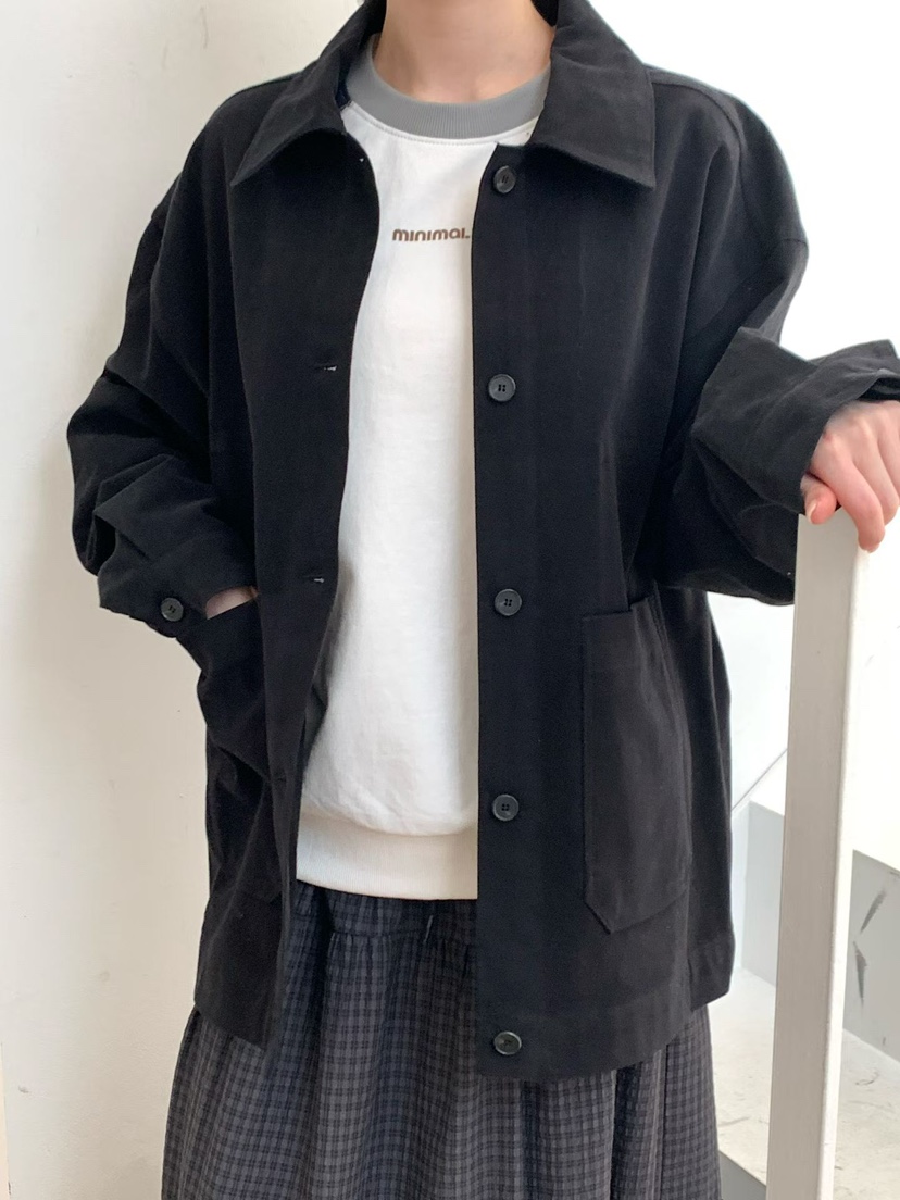 BINUS東大門代購女裝新品26春夏職業時尚真品熱賣休閑夾克BINUS夾克圖色1