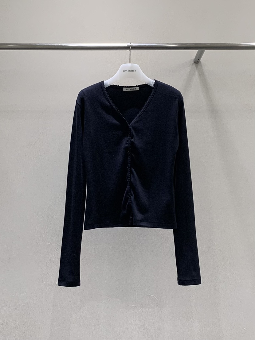LOVE MOMENT韓國代購女裝新款時尚熱賣人氣推薦針織衫開衫LOVE MOMENT針織衫圖色2