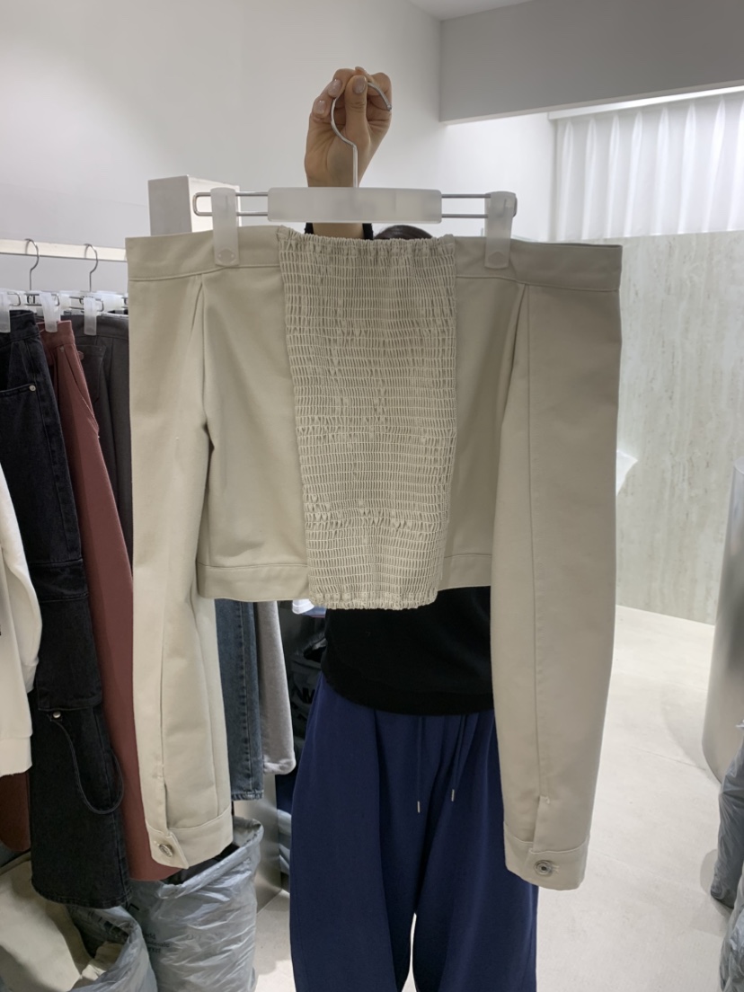 EYEL韓國代購女士新品休閑推薦真品時尚26春夏熱賣夾克純棉EYEL夾克