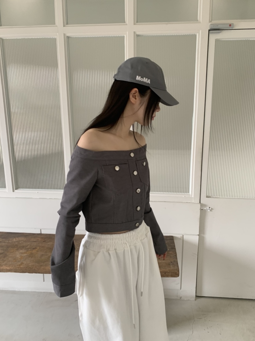 EYEL韓國代購女士新品休閑推薦真品時尚26春夏熱賣夾克純棉EYEL夾克