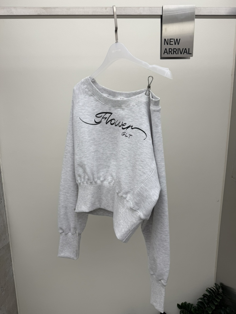 GLITTER韓國直郵女士新品熱賣人氣26春夏休閑時尚推薦衛衣GLITTER衛衣圖色1