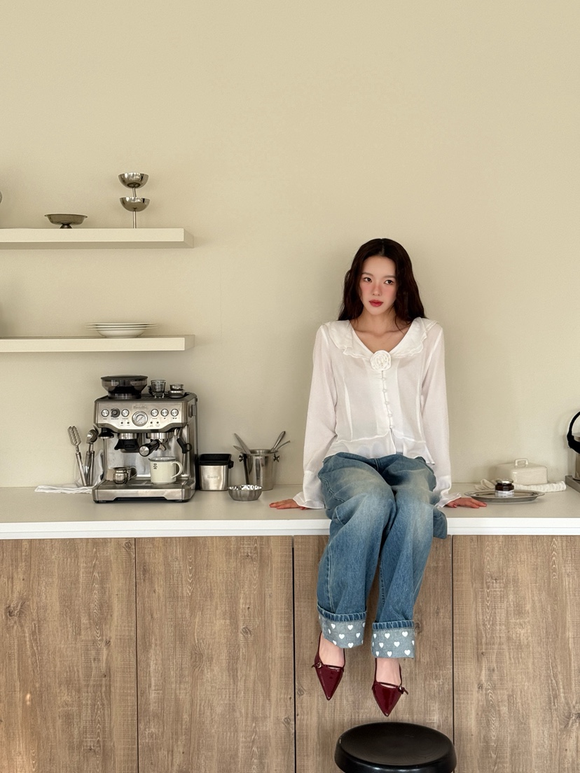 MARKE-P東大門代購女士新款休閑人氣時尚26春夏熱賣牛仔褲MARKE-P牛仔褲