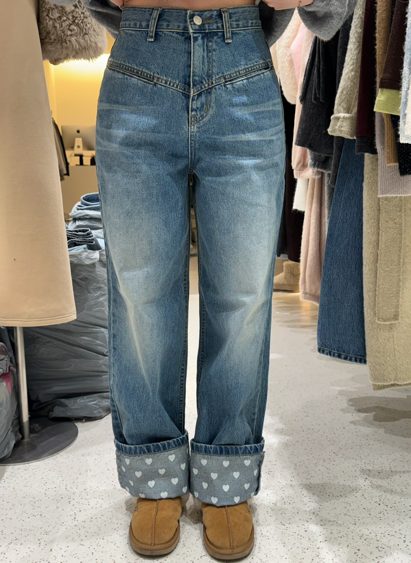 MARKE-P東大門代購女士新款休閑人氣時尚26春夏熱賣牛仔褲MARKE-P牛仔褲