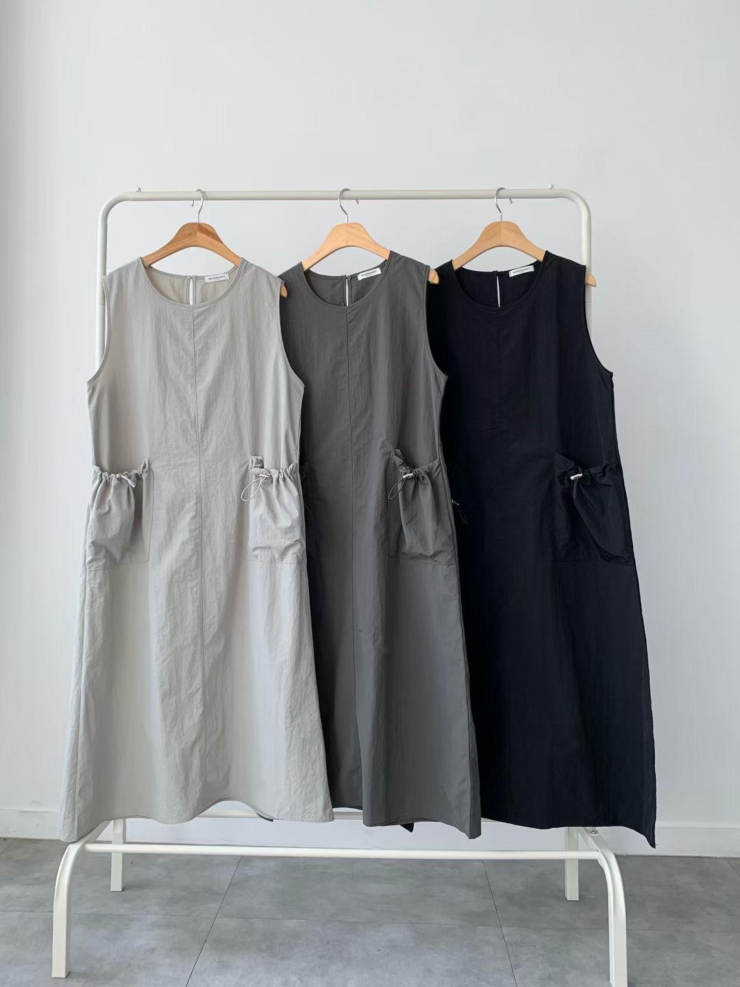 BRAND MARKET-브랜드마켓-T韓國直郵女士新品人氣連衣裙蝴蝶結BRAND MARKET-2件起連衣裙圖色3左三色