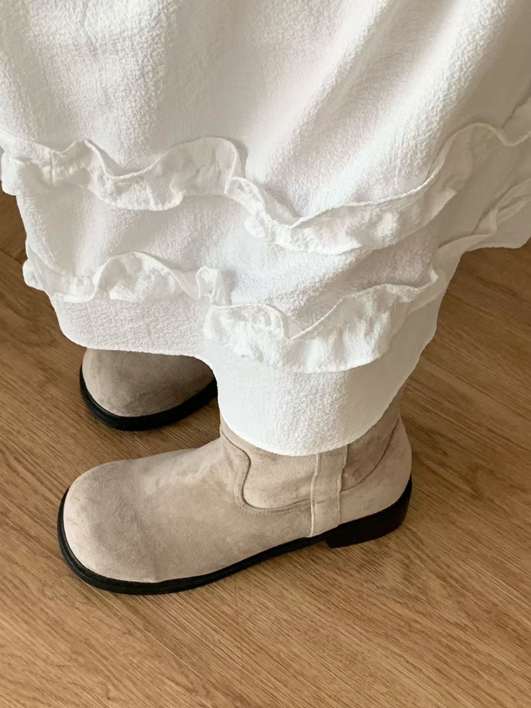 BRAND MARKET-브랜드마켓-T韓國代購女士新品熱賣長裙荷葉邊BRAND MARKET-2件起長裙