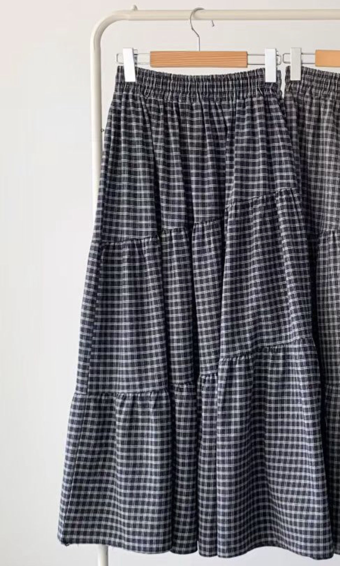 BRAND MARKET-브랜드마켓-T韓國直郵女士新款職業長裙格紋BRAND MARKET-2件起長裙圖色1