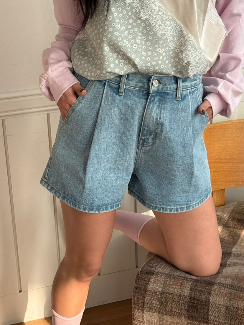 LOVABLE韓國代購女裝新款推薦休閑時尚26春季職業人氣短褲LOVABLE短褲