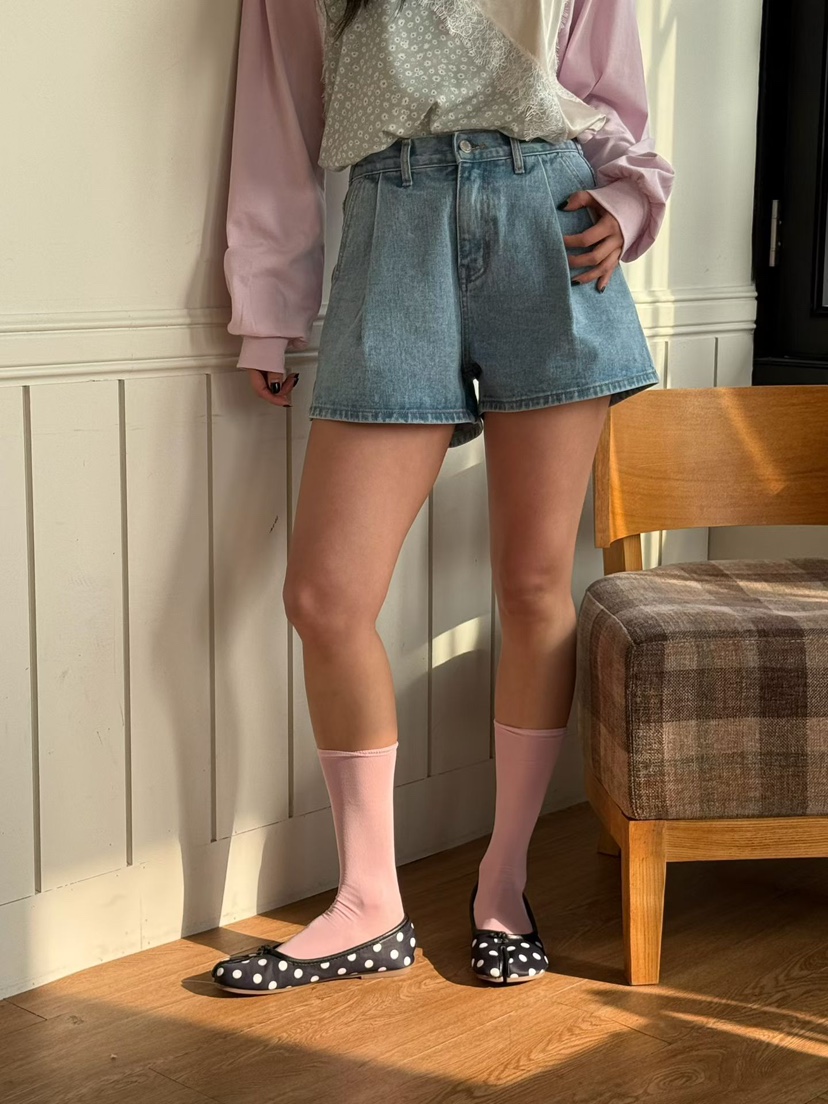 LOVABLE韓國代購女裝新款推薦休閑時尚26春季職業人氣短褲LOVABLE短褲