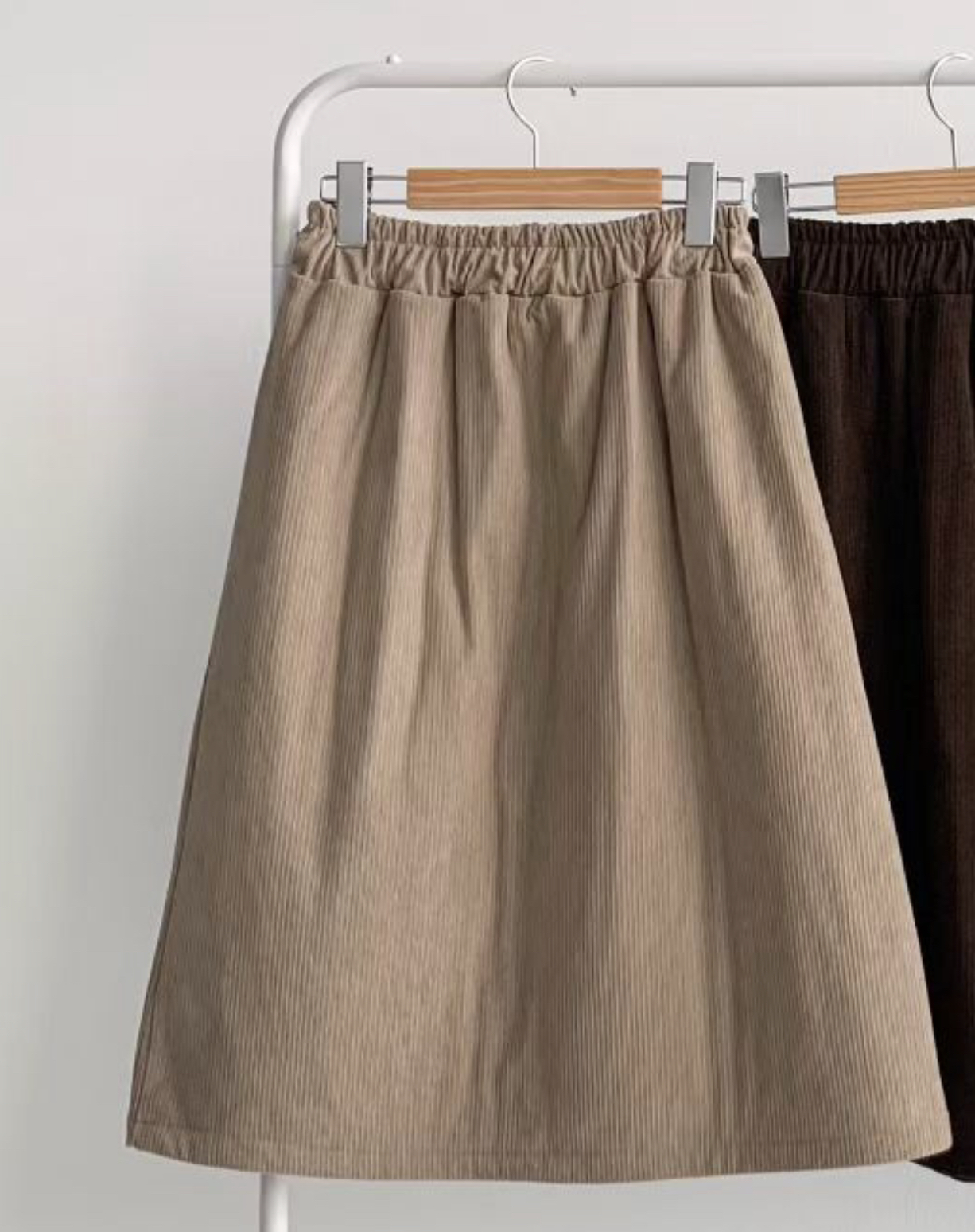 BRAND MARKET-브랜드마켓-T東大門實拍女裝新品人氣半身裙中短裙BRAND MARKET-2件起半身裙/中短裙圖色1